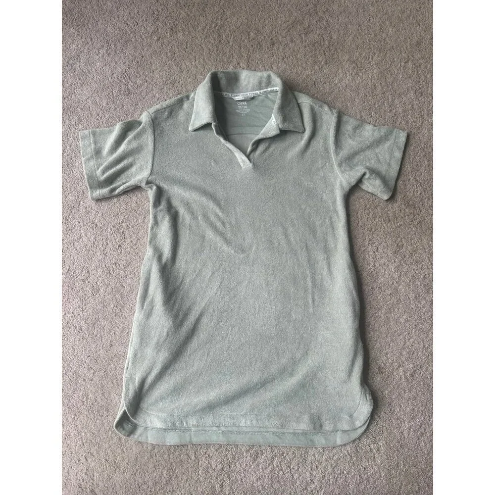 Athleta Girl Jump In terrycloth dress yl 12 nwot